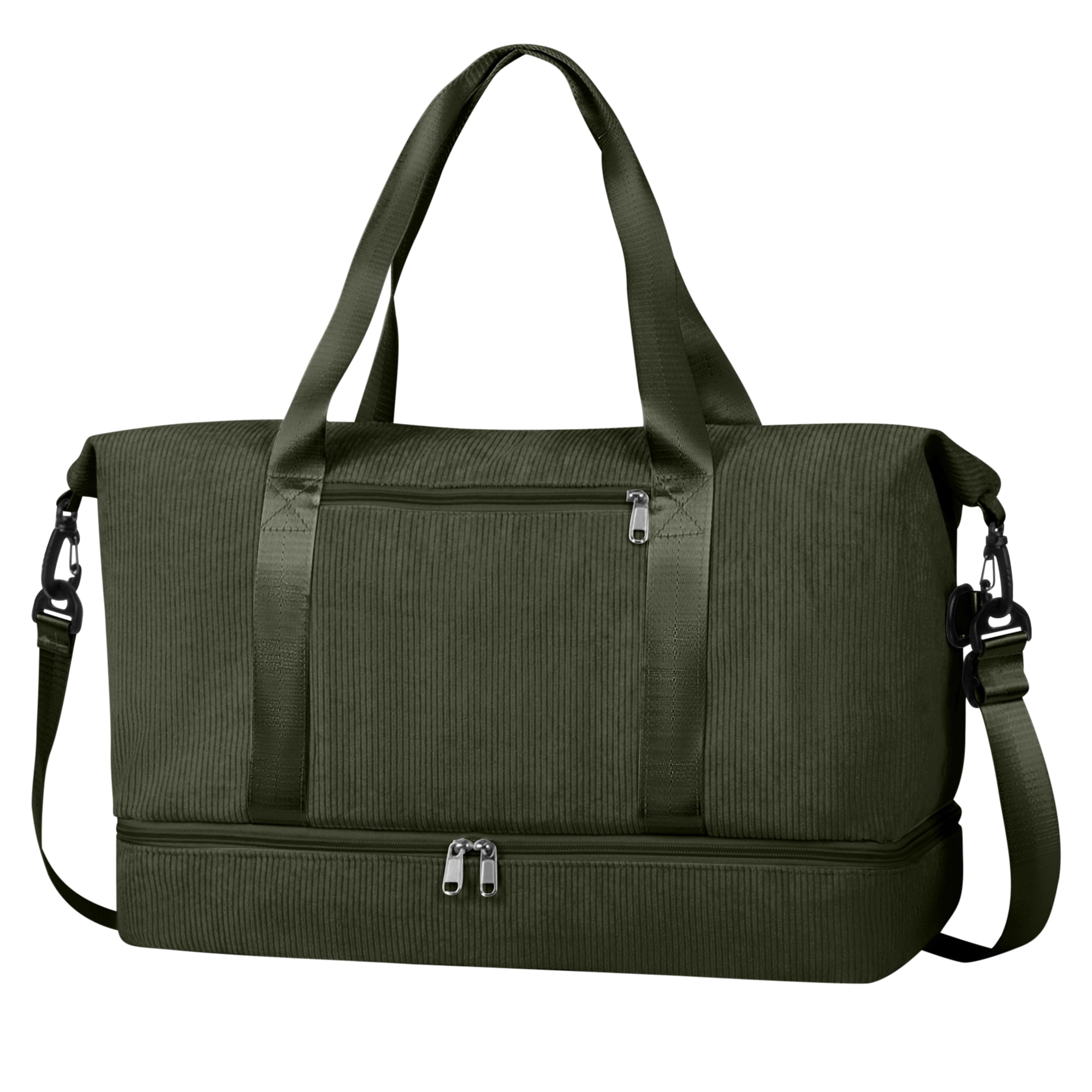 GYNKY Corduroy Travel Duffel Weekender Bag for Women photo 1