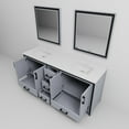 thumbnail image 7 of Ziva 80 in W x 22 in D Dark Grey Double Bath Vanity, Cultured Marble Top and 30 in Mirrors, 7 of 7