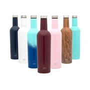 Simple Modern Spirit 25oz Wine Bottle - Double Wall, Vacuum Insulated Wine Bottle with Leak Proof Lid - 18/8 Stainless Steel Cabernet
