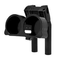 10" Black Handlebar Kit Riser W/ Gauge Housing Fit For Harley 15 up Road Glide