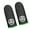 Green edge, variant on Flexible Gaming Finger Gloves Protectors With Ventilated Conductive Fabric Perfect For Shooters Competitive Gaming 2pcs