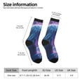 thumbnail image 2 of Susaid Mystical White gorilla Jungle Print Men's Moisture Wicking Cushioned Crew Work Boot Socks Suitable for Size 36-45, 2 of 6