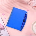 thumbnail image 6 of Spiral Notebook, A5/A6 College Ruled Notebook, Notebook with Pen and Pen Holder Clip, Lined Spiral Journal Notebook for Women, Hardcover Notebook Journal for Work Note Taking, 6 of 7