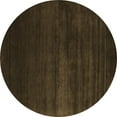 thumbnail image 1 of Ahgly Company Indoor Round Abstract Brown Contemporary Area Rugs, 6' Round, 1 of 4