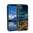 thumbnail image 1 of Compatible with iPhone 12 Phone Case, Mountain-44 Case Silicone Protective for Teen Girl Boy Case for iPhone 12, 1 of 2