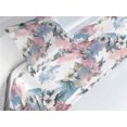 thumbnail image 3 of Floral Bed Runner Set, Grunge and Abstract Style Brushstrokes with Blooming Spring Flowers, Decorative Bedding Scarf & a Pillow Sham for Hotels Homes, Twin, Rose Blue Grey and Camel, by Ambesonne, 3 of 3