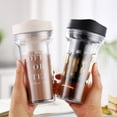 thumbnail image 3 of Cold brew cup portable cold brew coffee machine cold brew coffee tea sealed bottle iced coffee cup with lid stainless steel filter reusable cold brew coffee tea cup, 3 of 8