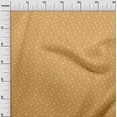 thumbnail image 3 of oneOone Georgette Viscose Light Peach Fabric Florals Craft Projects Decor Fabric Printed By The Yard 42 Inch Wide, 3 of 5