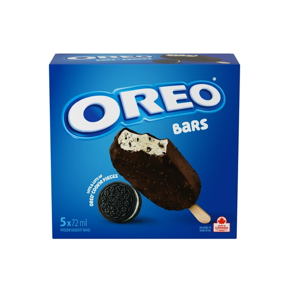 Barres de dessert glacé CHRISTIE® OREO®, emballage de 5 5 x 72 ml 360 ml