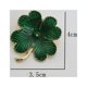 thumbnail image 5 of FELTECHELECTR Broche vintage de 3 piezas para mujer, con forma de trébol de cuatro hojas, accesorio para ropa, 5 of 7