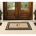 thumbnail image 6 of A1HC Natural Coir & Rubber 24"x48" Monogrammed Plain Border Door Mat, Heavy-Duty, Low-Profile, Anti-Shed, Easy to Clean, Outdoor, 6 of 6