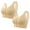 Beige#2, variant on Viikei Women's Bra for Everyday Use with Easy Fastening,Size Women's No- Bra No Front Button No-Slip Underwear Purple S