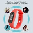 thumbnail image 4 of Dsscvnef Pedometer Watch Electronic Student Watch Silicone Pedometer Children's Sports Step Watch, 4 of 6