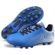 thumbnail image 1 of Vizari Botas de Fútbol USA Stealth para Terreno Firme para Niños: Calzado Deportivo Duradero y Ligero para Niños y Niñas, Azul/blanco, Talla 4.5., 1 of 6