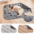 thumbnail image 2 of Visland Dog Diaper Pad Pet Training Pad Highly Absorbent Extra-Soft Quick Dry Cartoon Print Washable Pet Dog Cat Urine Mat, 2 of 7