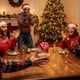 thumbnail image 5 of Juego de dados para intercambio de regalos navideños con temática de Papá Noel. Juego de Rkxzt, 5 of 8