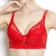 thumbnail image 1 of Ropa interior de encaje completo sexy de algodón fino copa grande sujetador ajustable de gran tamaño, 1 of 4