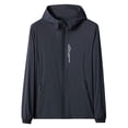 thumbnail image 4 of XINPING Sun Shirt UPF 50+ Men's Fishing Shirt Long Sleeve UV Protection Lightweight Casual Hoodie for Swimming Running Hiking, 4 of 4
