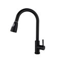 thumbnail image 1 of Pull Out Kitchen Faucets with Sprayer Bathroom Basin Sink Faucets 2 Spraying Modes 360° Rotating Stainless Steel Water Tap, 1 of 8