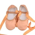 thumbnail image 7 of Windfall Girls Ballet Dance Shoes Flats Split Sole with Ribbon, Indoor Pointe Soft Sole Gymnastics Ballet Dance Yoga Shoes, 7 of 7