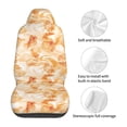 thumbnail image 5 of Pofeuu Watercolor Sea Shells Print Automotive Car Seat Covers Flat Cloth Full Set Seat Covers,Car Seat Covers front seats for Cars Trucks and SUVs(Two packs), 5 of 7