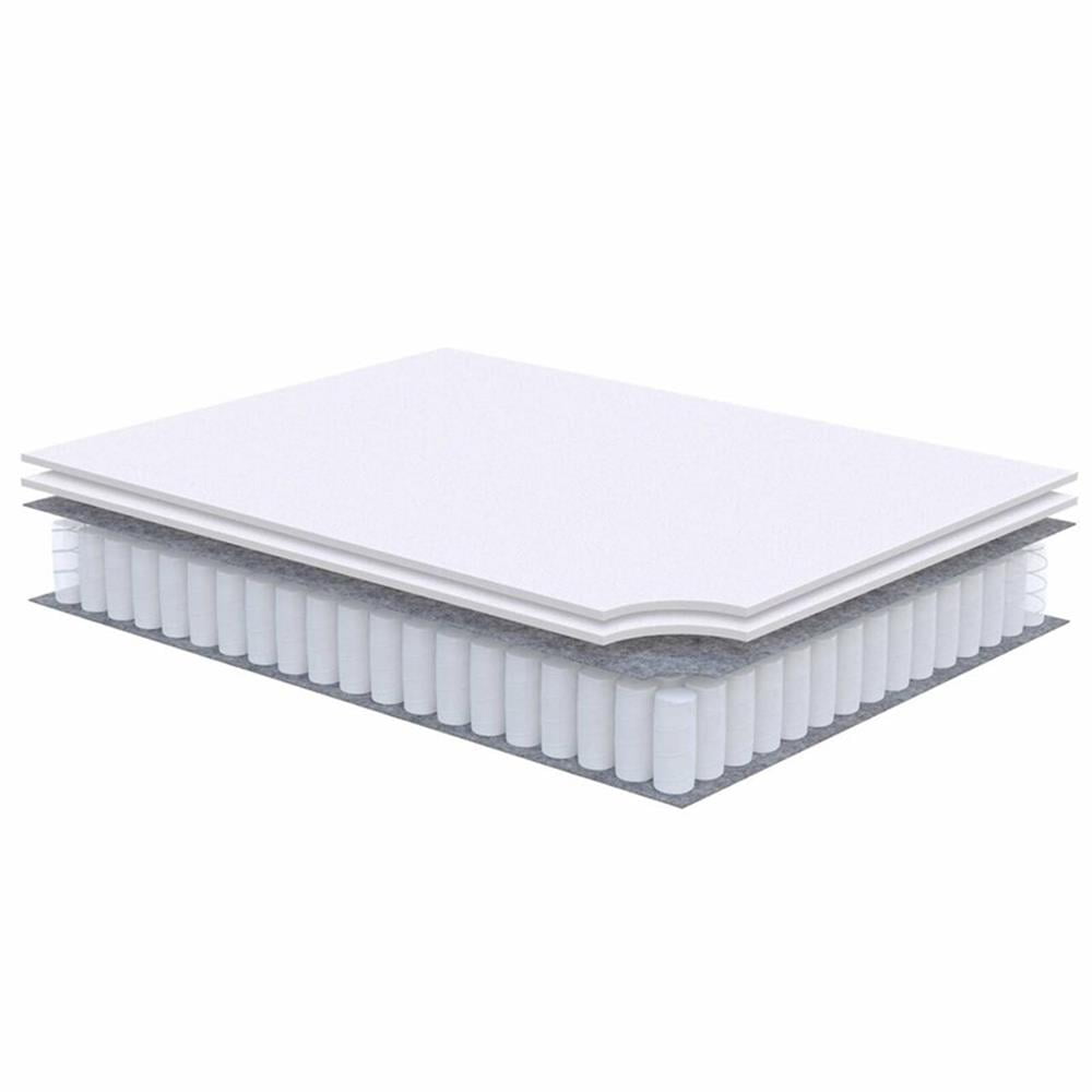 Allora 10" Full Innerspring Mattress in White