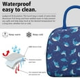 thumbnail image 3 of Tropical Ocean Lunch Box - Cute Baby Shark Cartoon Design Insulated Reusable Bag for Health-Conscious Meal Preppers, 3 of 5