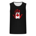 thumbnail image 3 of Camiseta sin mangas de cuello redondo para hombre, ropa de ocio, fitness, para el hogar, pijama, camiseta con estampado a color, blusa deportiva de poliéster para hombre, 3 of 4