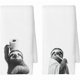 thumbnail image 1 of wonima44 Funny Sloth Bathroom Kitchen Towels Set of 2, Sloth Gifts, Toddler Girl Bathroom Toilet Washroom Restroom Decoration Tea Towel Hand Towels 16x24 Inch, 1 of 1