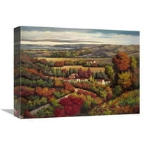 12 x 16 in. Villagio Distante II Art Print - Lazzara