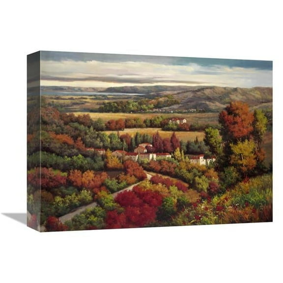 12 x 16 in. Villagio Distante II Art Print - Lazzara