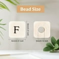 thumbnail image 2 of 1000pcs 8mm Alphabet Wooden Beads Random Letter Wooden Beads Square Wooden Loose Beads Natural Cube Wood Beads with Initial Letter for Jewelry Making and DIY Crafts diy making, 2 of 9