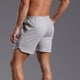 thumbnail image 5 of pstuiky Pantalones cortos para hombre, Pantalones cortos casuales de moda para hombre, de color liso, con bolsillo y cintura elástica. Pantalones cortos de golf, 5 of 7