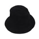 thumbnail image 5 of Sombrero de muñeca portátil, sombrero de cubo en miniatura, sombrero de pescador, tocado de tela suave. Negro, 5 of 8