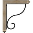 thumbnail image 3 of 3 1/2"W x 16"D x 19"H Ashford Arts & Crafts Ironcrest Smooth Bracket, Douglas Fir (1 1/2"W x 12"D x 15"H Iron Bracket), 3 of 5