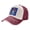 Dark Red, variant on Michigan Flag Distressed Baseball Cap Dad Hats for Men Women Vintage Trucker Hat Low Profile Ball Caps