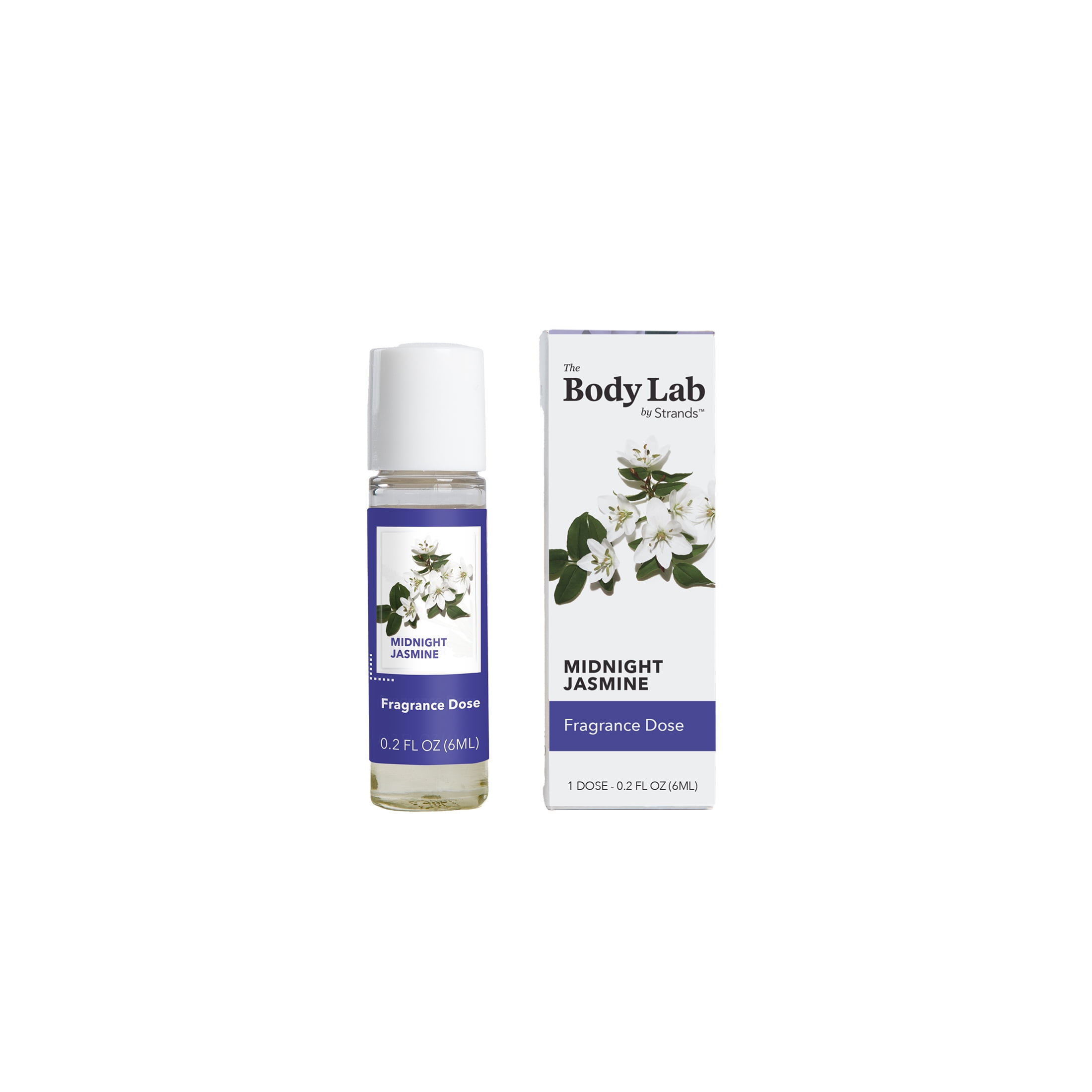 (4 pack) The Body Lab Fragrance Dose, Midnight Jasmine, 0.2 fl. oz.