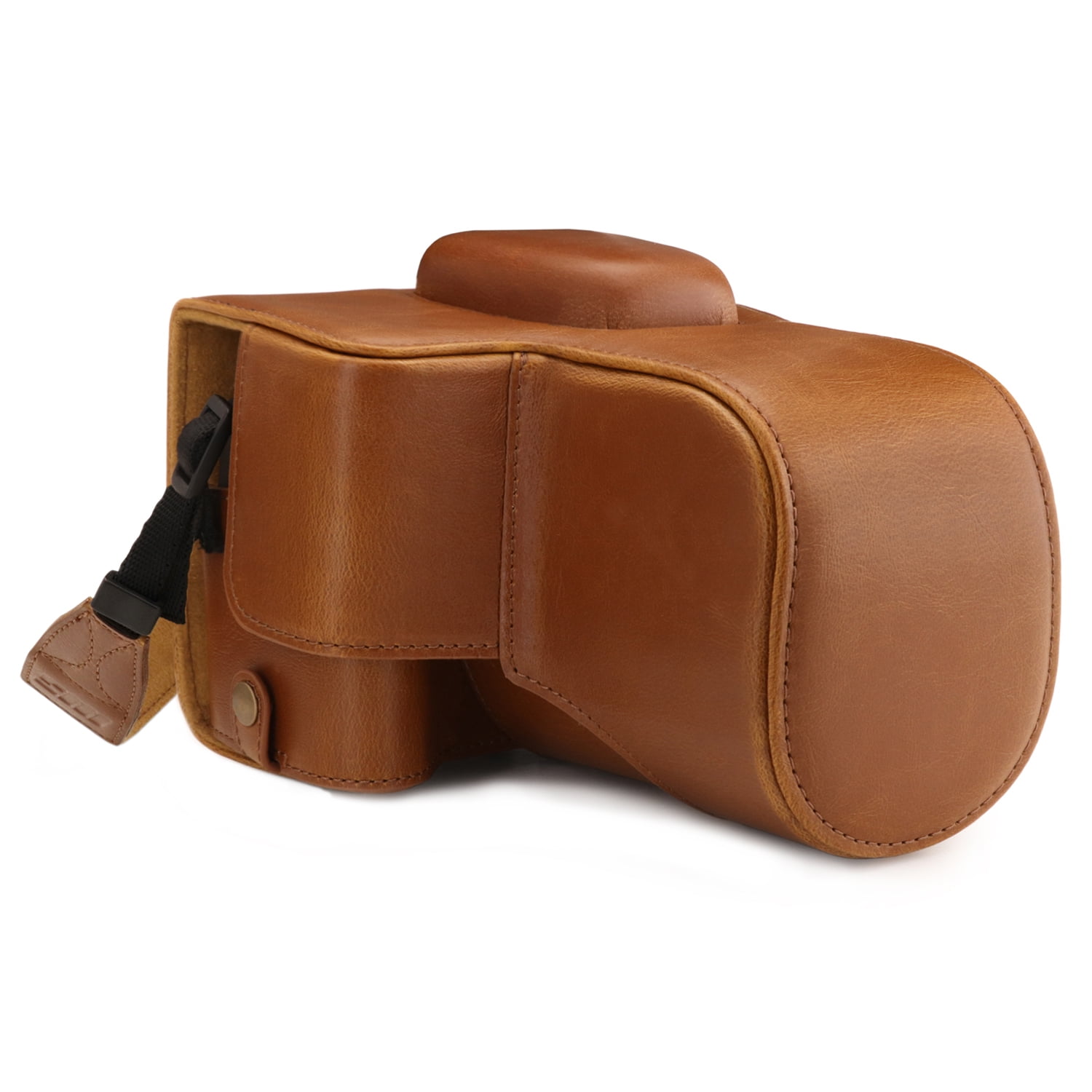 MegaGear MG1609 Ever Ready Leather Camera Case compatible with Canon