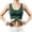 01-Dark Green-Women's Bras, variant on KHONTS Women's Wireless Posture Corrector Bras No Underwire Push up Seamless Bra Comfy Light Support Everyday Bralettes