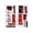 Red, variant on Black Grey Geometric Sheer Curtains 72 Inch Length 2 Panels Set, Gray Abstract Striped Art Voile Window Treatment Rod Pocket Curtains Sheers Drapes for Bedroom/Living Room/Kitchen 52"x72"x2