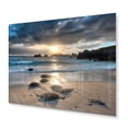 thumbnail image 2 of Designart "Scenic Beauty of Porthcothan Bay V" Modern Landscape Beach Metal Art Print, 2 of 5