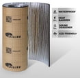 thumbnail image 5 of Siless Liner 157 mil (4 mm) 36 sqft Aluminum Foil Finish Car Sound Deadening & Heat Insulation Closed Cell Foam - PE Foam Sound Deadener, 5 of 8