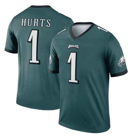 Philadelphia Eagles Youth Sport Football Jersey - Smith #6, Goedert #88, Brown #11, Hurts #1 - Men's and Women's M
