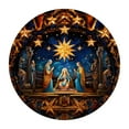 thumbnail image 1 of Cheapark Round Acrylic Jesus Hanging Ornament, 1 of 5