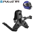 thumbnail image 4 of PULUZ MOTORCYCLE CASE DEPORTES Cámara deportiva Moderbike Video Recorder Chin Strap Soporte de lanzamiento rápido Reemplazo para Gopro Negro Eigraketly EL014483-02B, 4 of 7