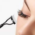 thumbnail image 3 of LinenLoon Eyelash Comb False Eyelash Applicator. Makeup Mascara Applicator Eyelashes Separator Curler Tool Eyelash Extension Tweezers (eyelash comb+tweezer), 3 of 5