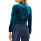 thumbnail image 3 of CHAQUETA CORTA DE INVIERNO CON CREMALLERA PARA MUJERES CHIC S OLAS AZUL, 3 of 5