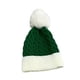 thumbnail image 3 of Gorro navideño de invierno para espectáculos, camping, equitación y escalada. Niño Verde Blanco, 3 of 9