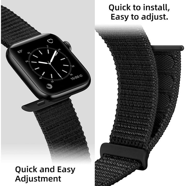 Sport Loop Nylon Strap Compatible with Apple Watch 7 45mm 42mm