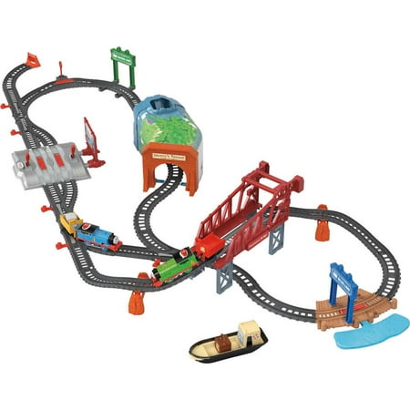 Thomas & Friends Talking & Percy Train Set, 42 Pieces